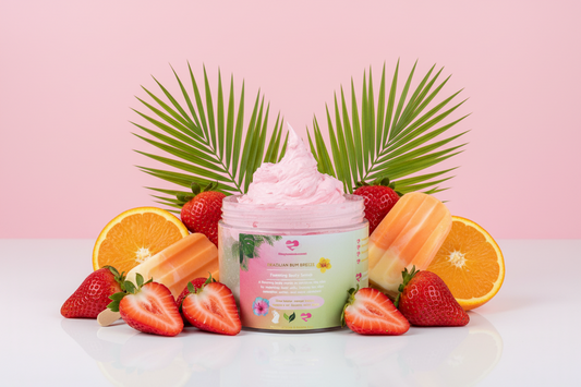 NEW Pink Top Collection • Foaming Body Sugar Scrubs